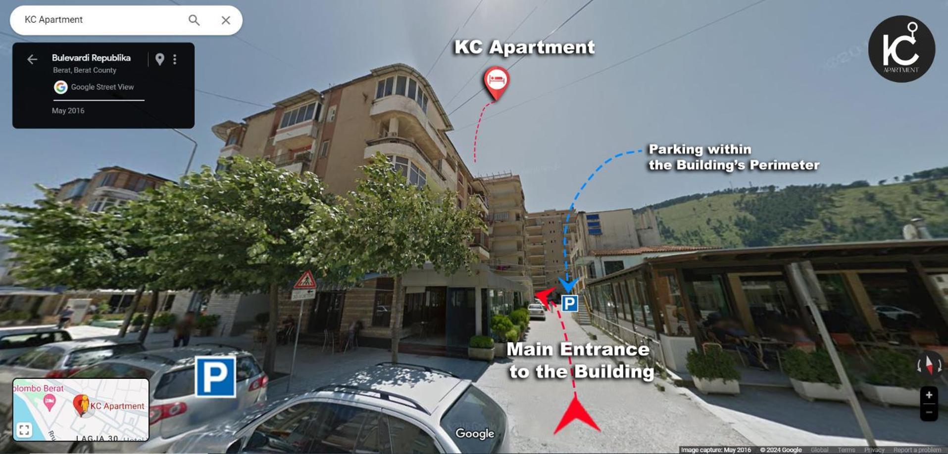Kc Apartment Берат Екстериор снимка